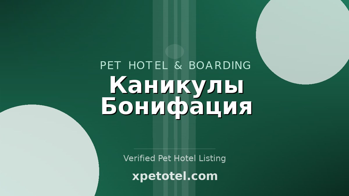 Каникулы Бонифация