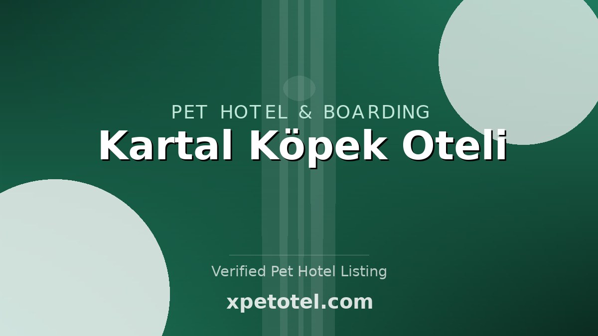 Kartal Köpek Oteli