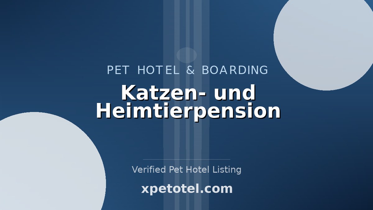 Katzen- und Heimtierpension pet hotel Löhne