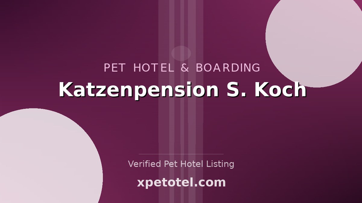 Katzenpension S. Koch pet hotel Göttingen