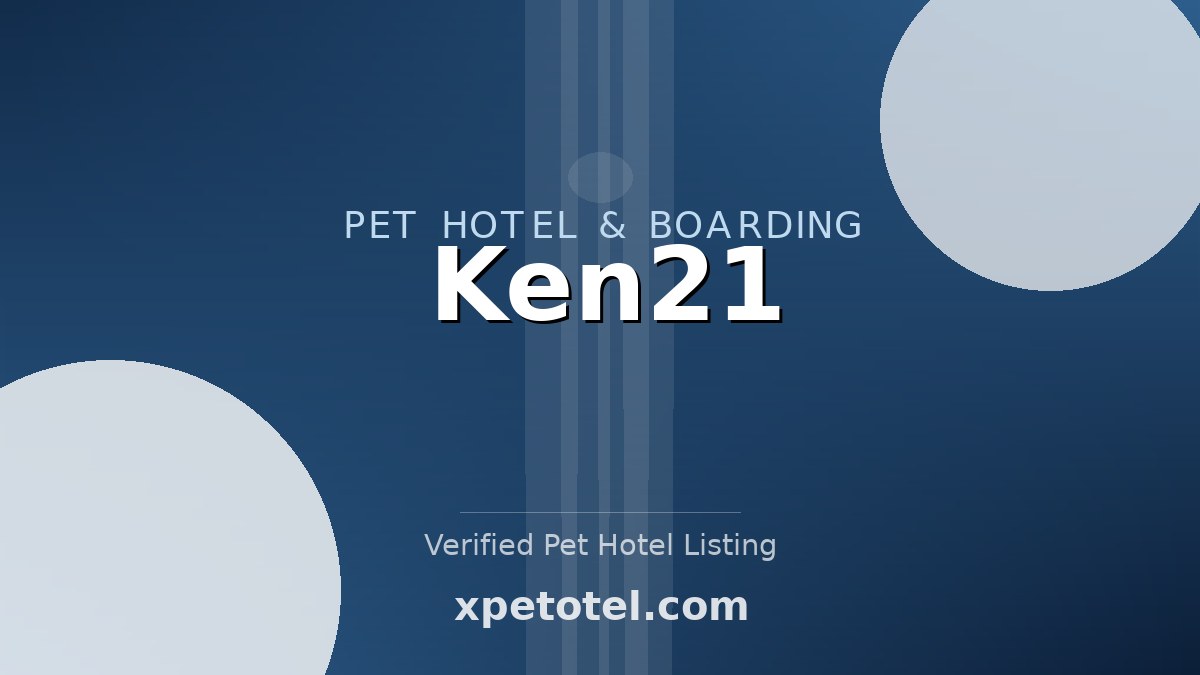 Ken21 pet hotel Tokyo
