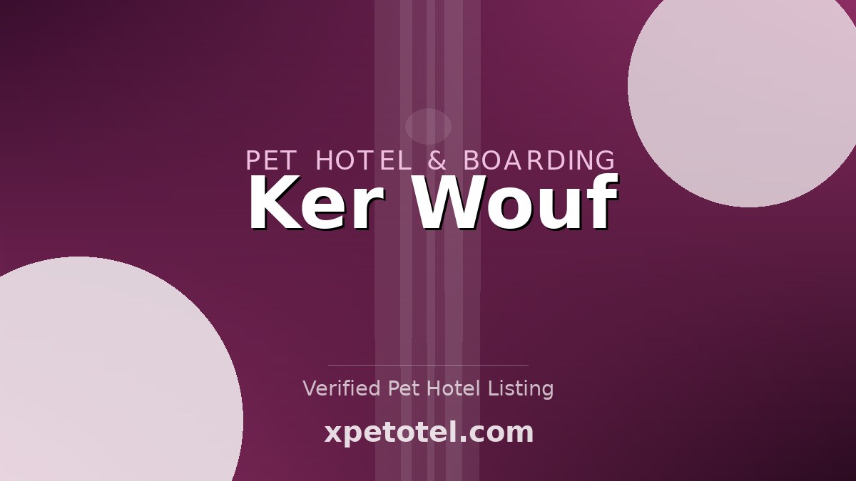 Ker Wouf pet hotel Rocheservière