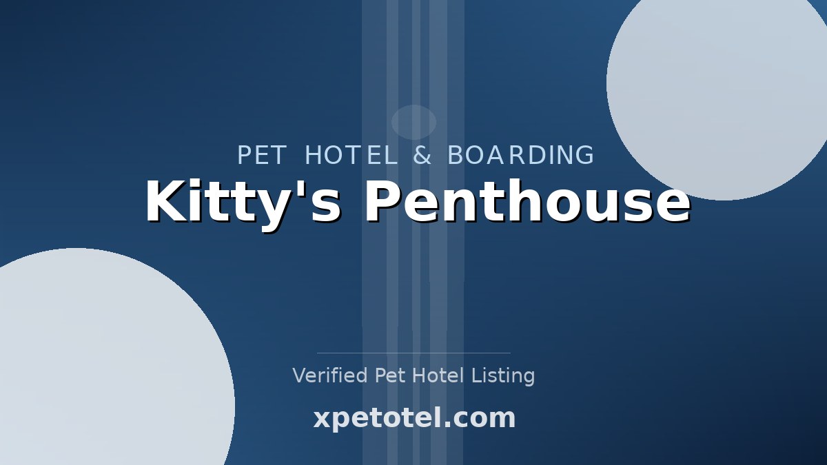 Kitty's Penthouse pet hotel Osweiler