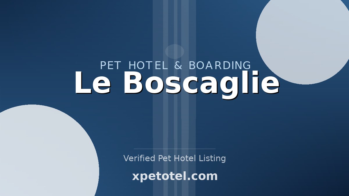 Le Boscaglie pet hotel Cremona