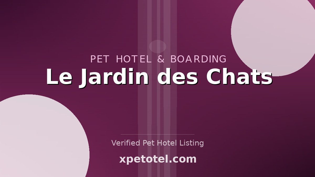 Le Jardin des Chats pet hotel Teyran