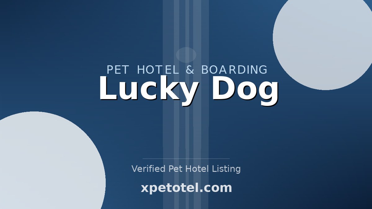 Lucky Dog pet hotel United States