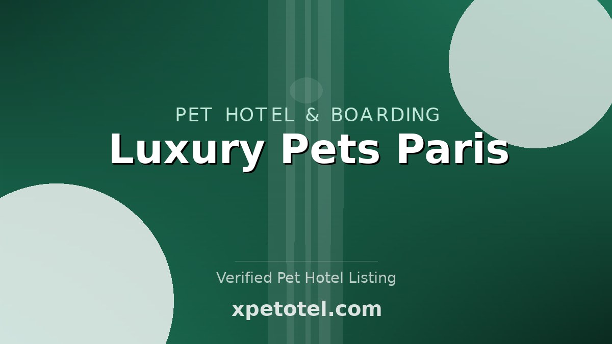 Luxury Pets Paris