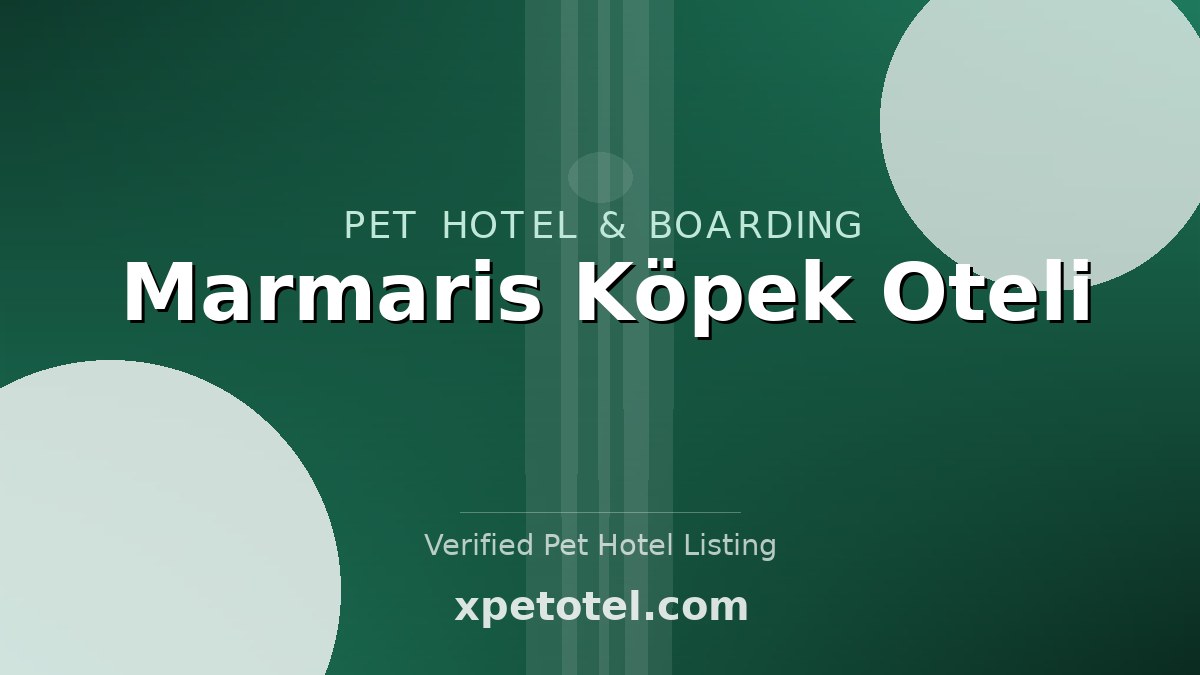 Marmaris Köpek Oteli