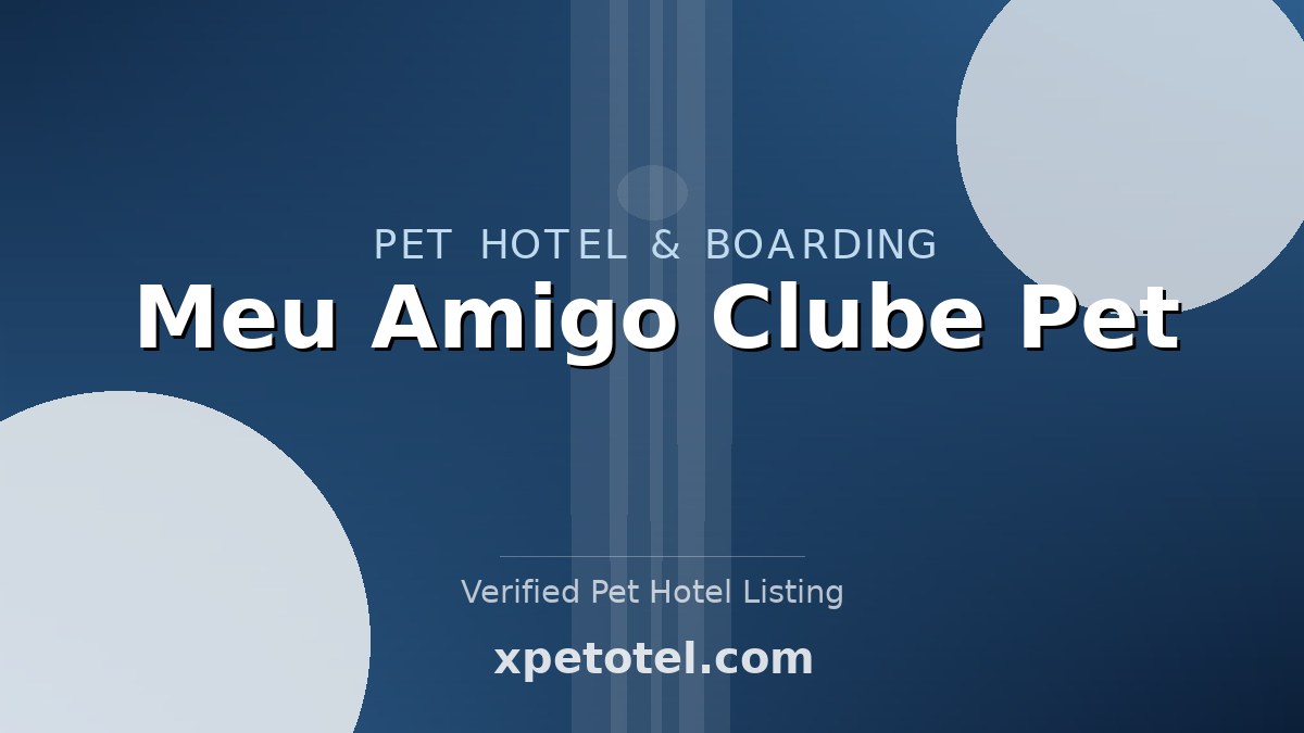 Meu Amigo Clube Pet pet hotel Rio de Janeiro