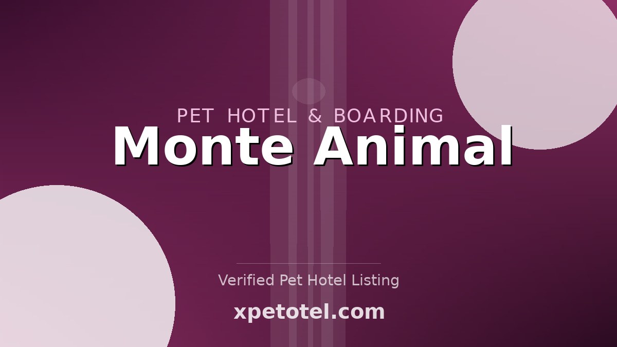Monte Animal pet hotel Argentina