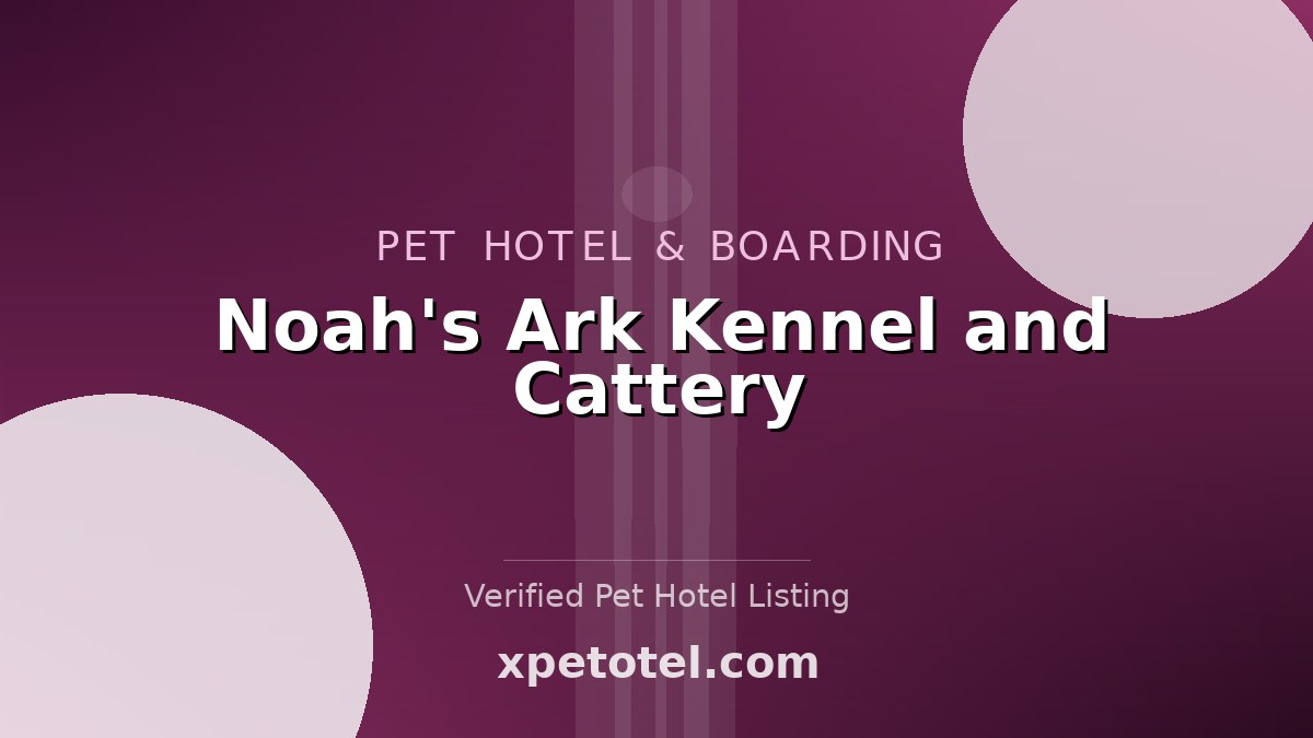 Noah's Ark Kennel and Cattery pet hotel Chapel Hill