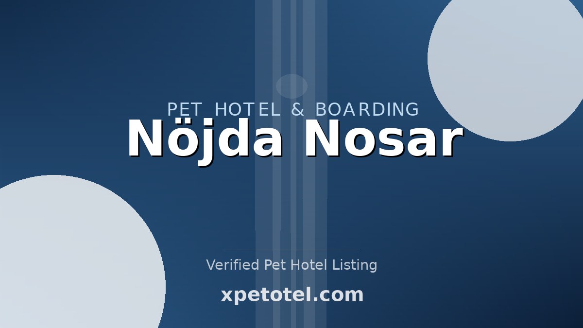 Nöjda Nosar pet hotel Kungsgården