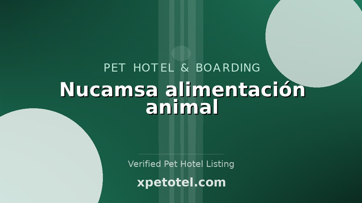Nucamsa alimentación animal