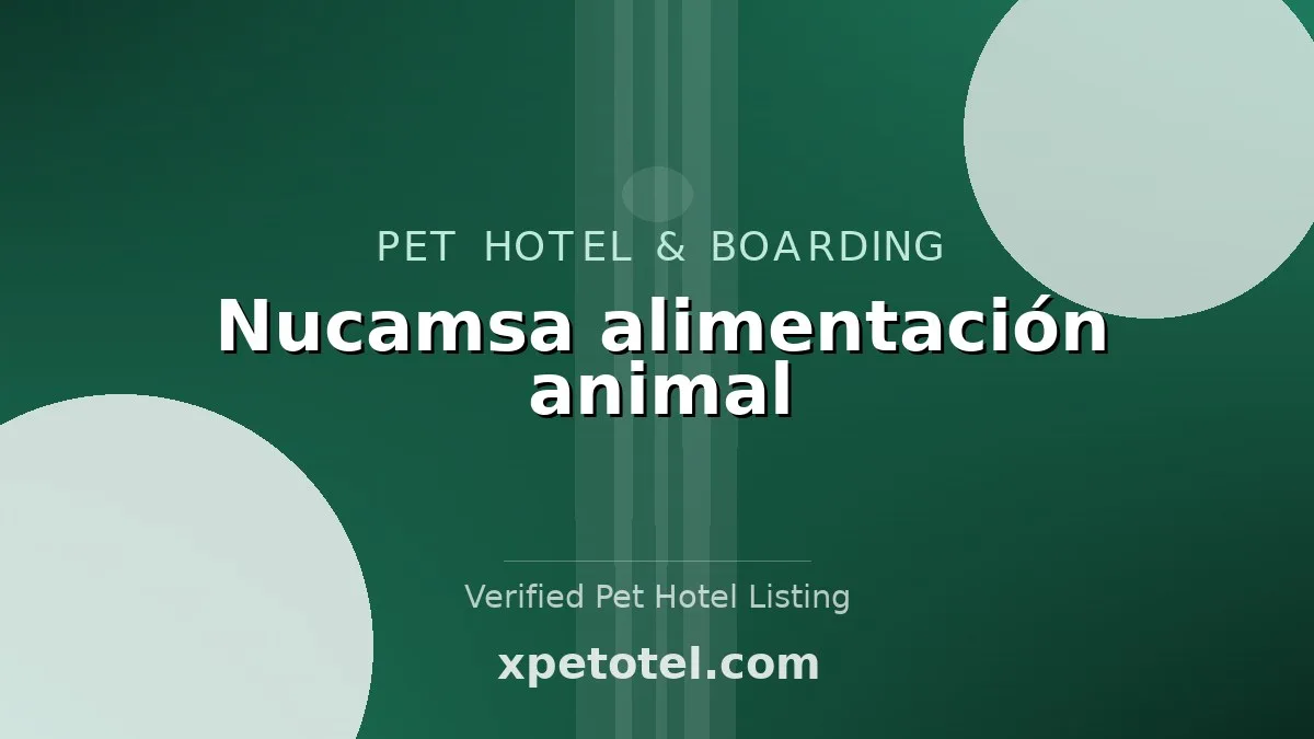 Nucamsa alimentación animal