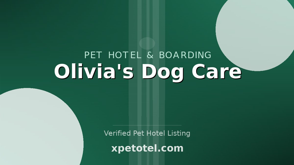 Olivia's Dog Care