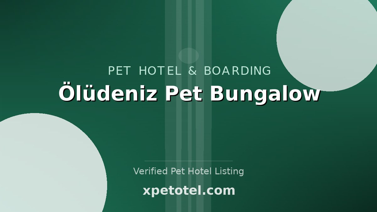Ölüdeniz Pet Bungalow