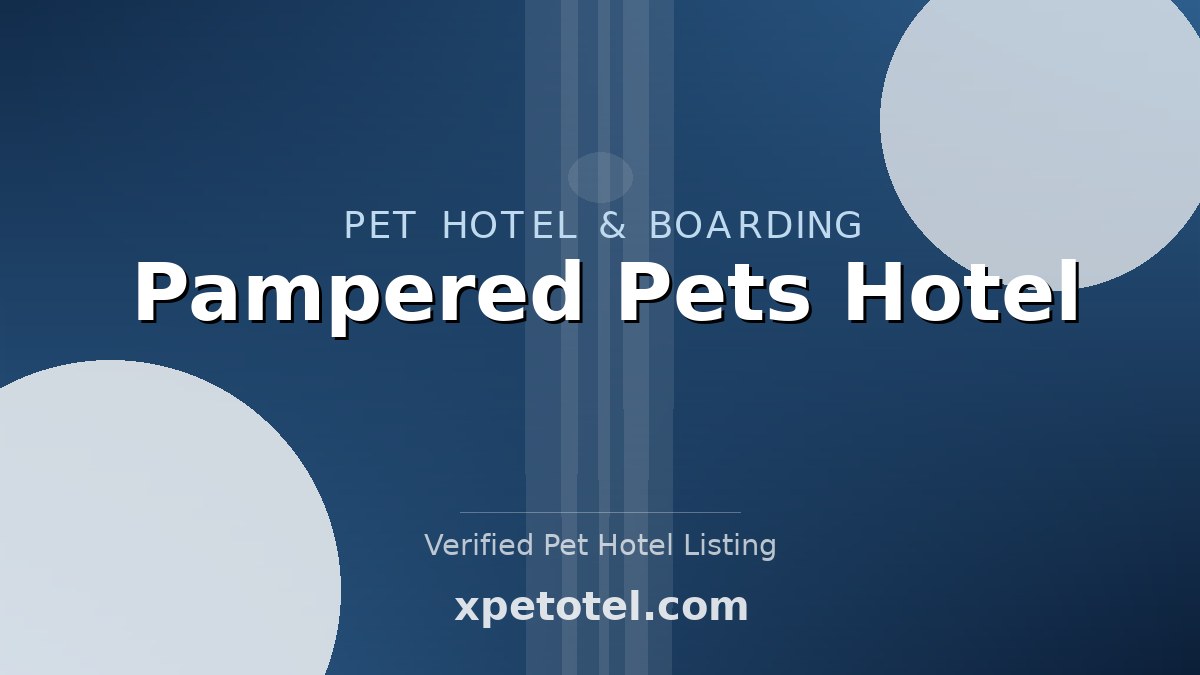 Pampered Pets Hotel pet hotel Woodbridge