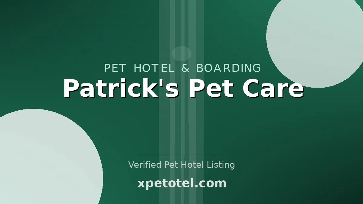 Patrick's Pet Care