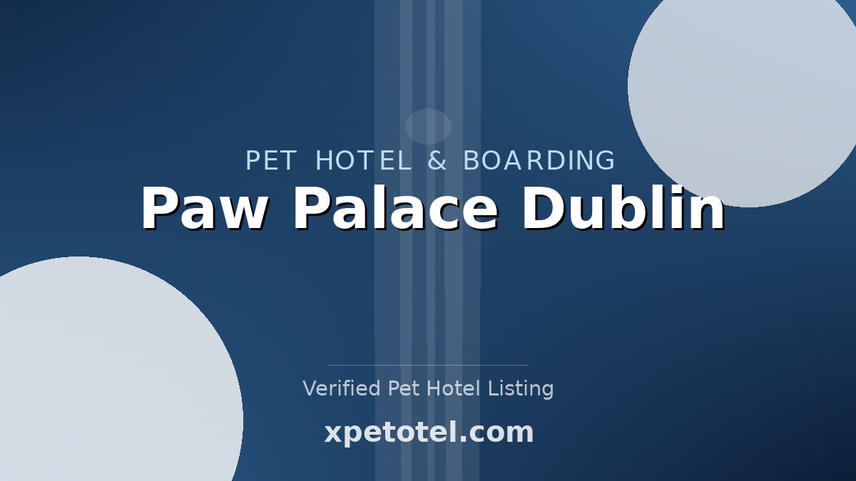 Paw Palace Dublin pet hotel Dublin