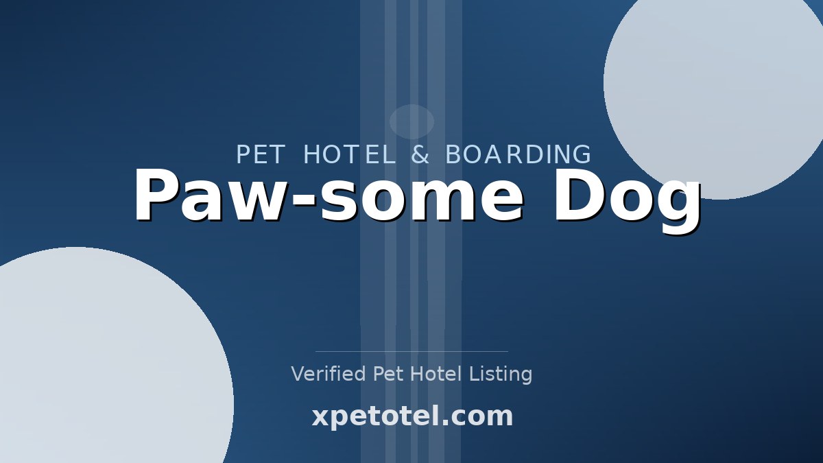 Paw-some Dog pet hotel Playa Del Rey