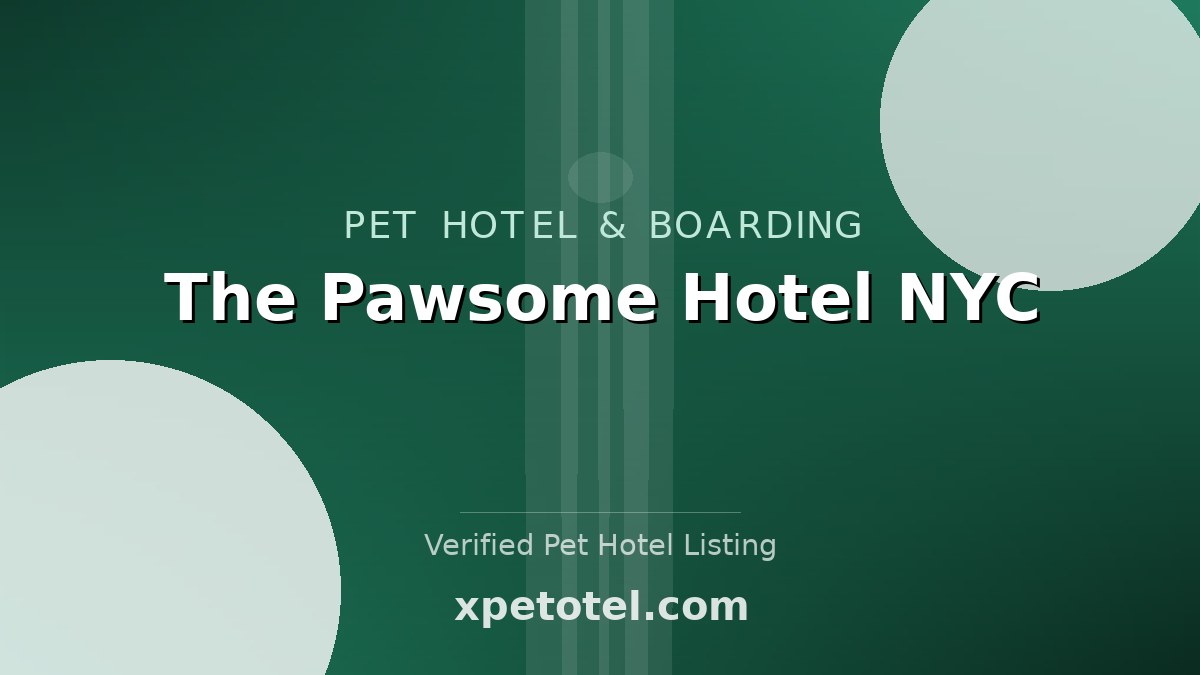 Pet hotels in New York