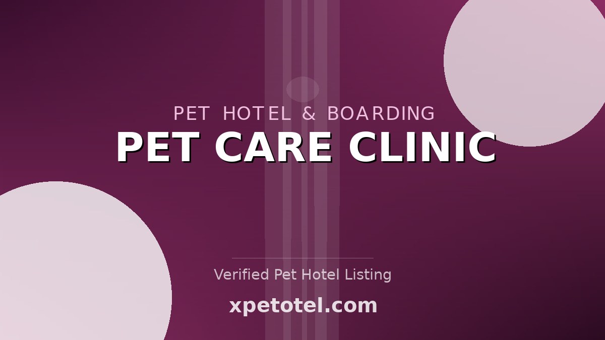 PET CARE CLINIC pet hotel Cainta