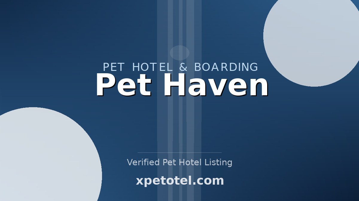 Pet Haven pet hotel New York