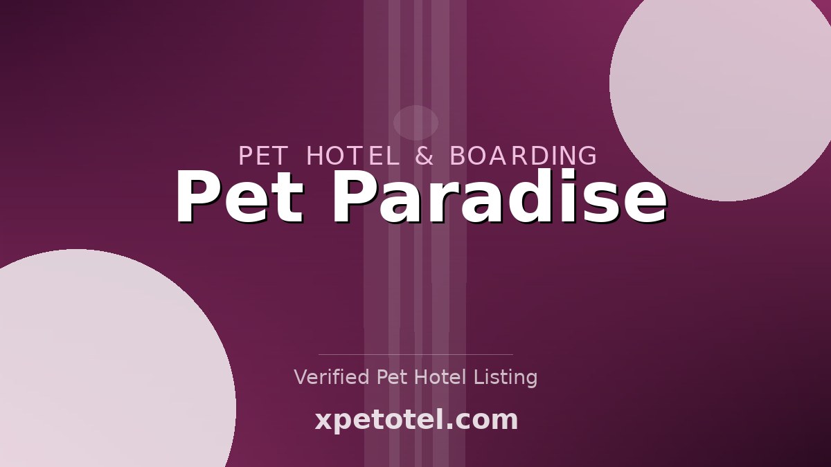 Pet Paradise pet hotel Georgetown