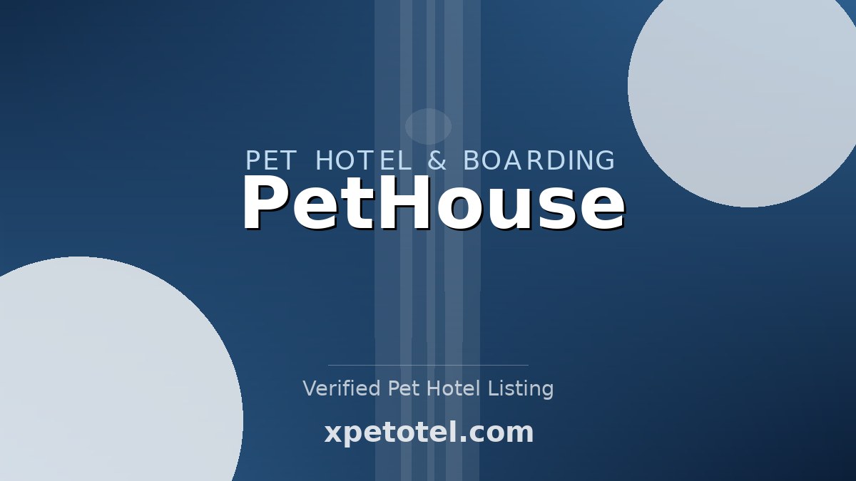 PetHouse pet hotel Durlești