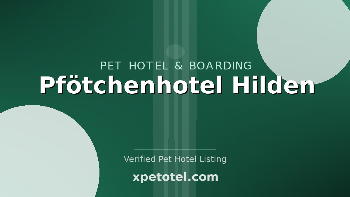 Pfötchenhotel Hilden
