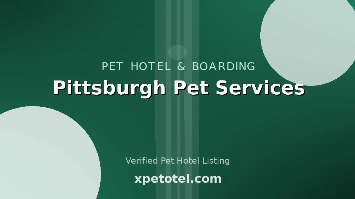 Pittsburgh Pet Services