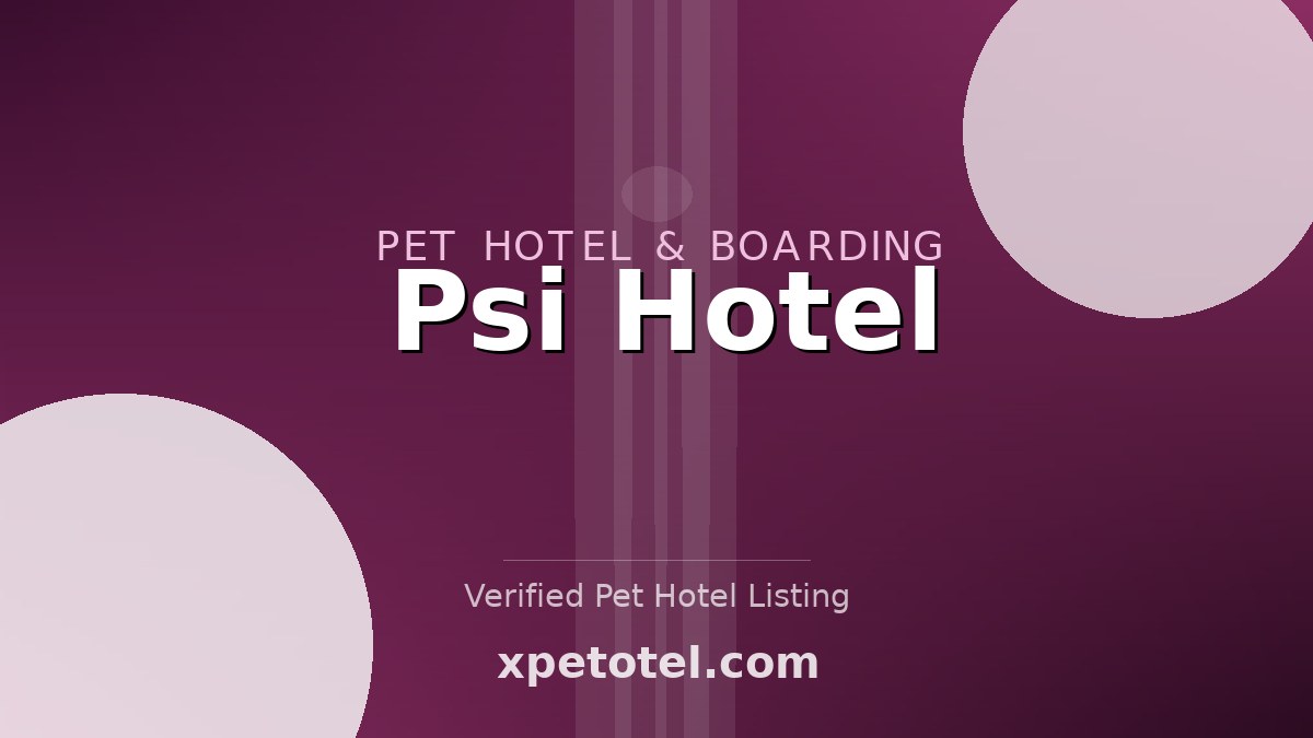 Psi Hotel pet hotel Kraków