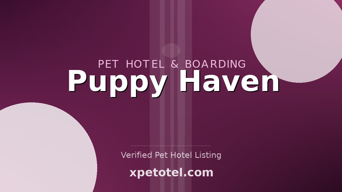 Puppy Haven pet hotel Alpharetta