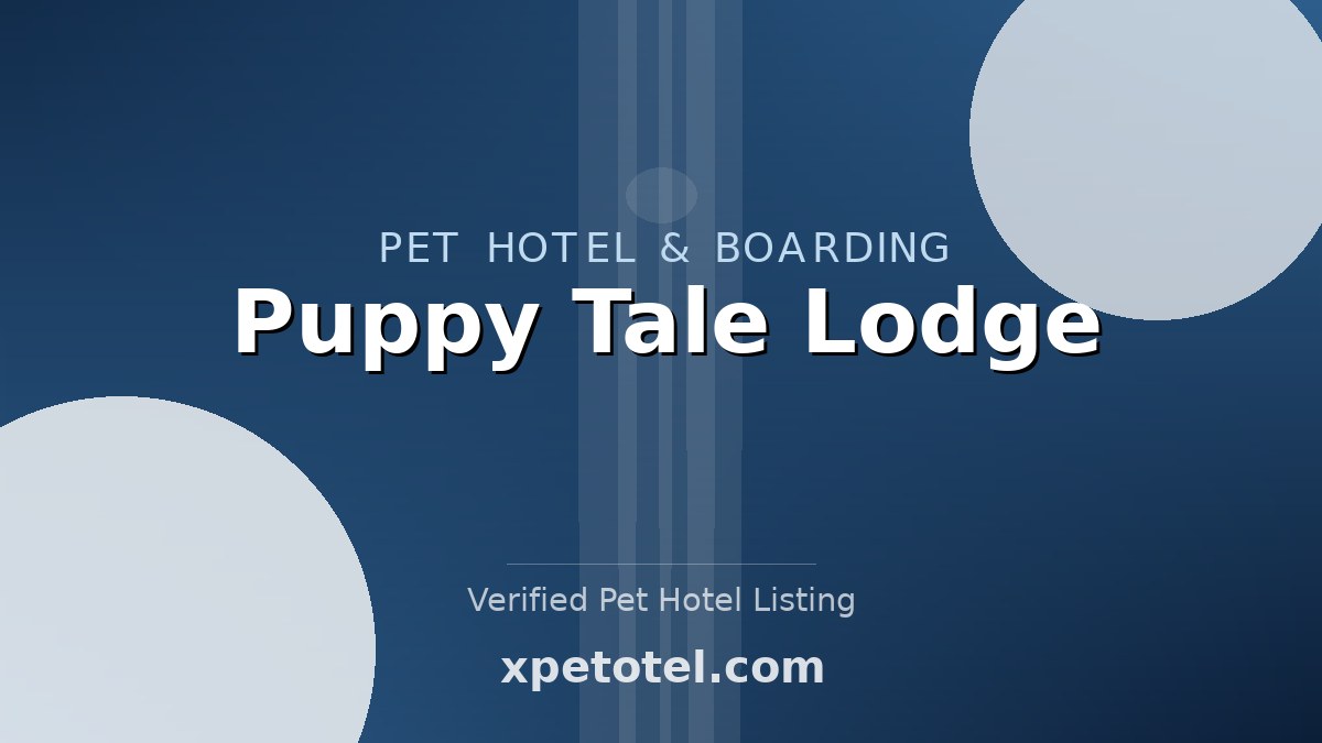 Puppy Tale Lodge pet hotel Weehawken