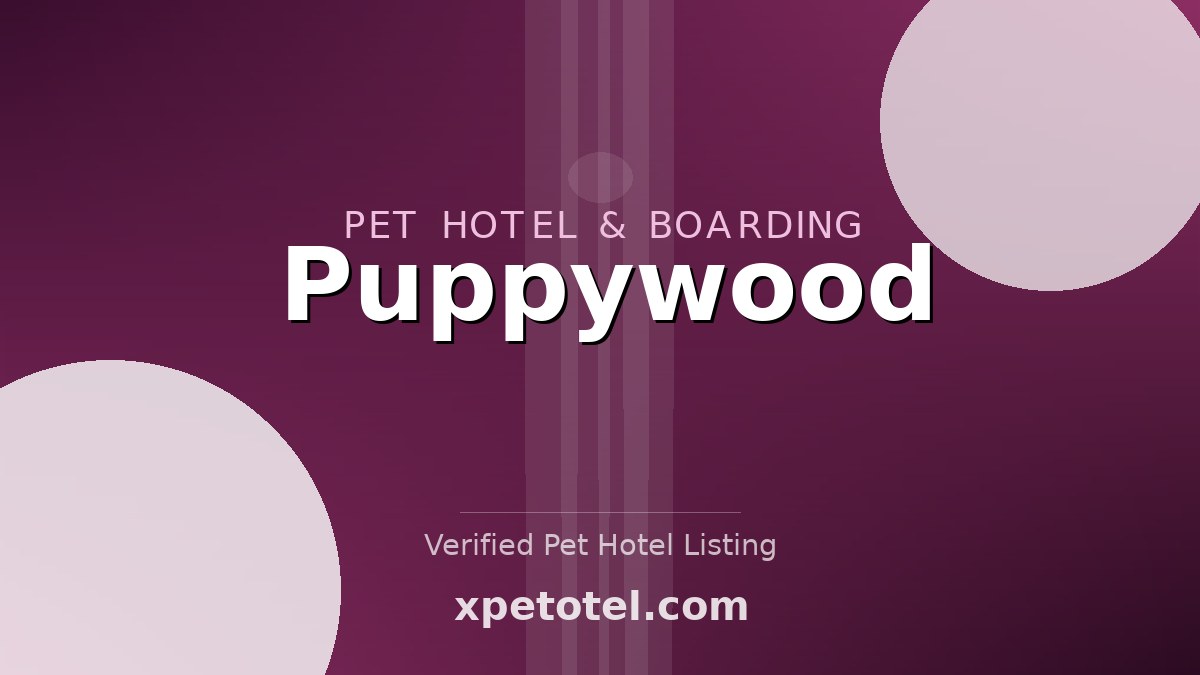 Puppywood pet hotel Cincinnati