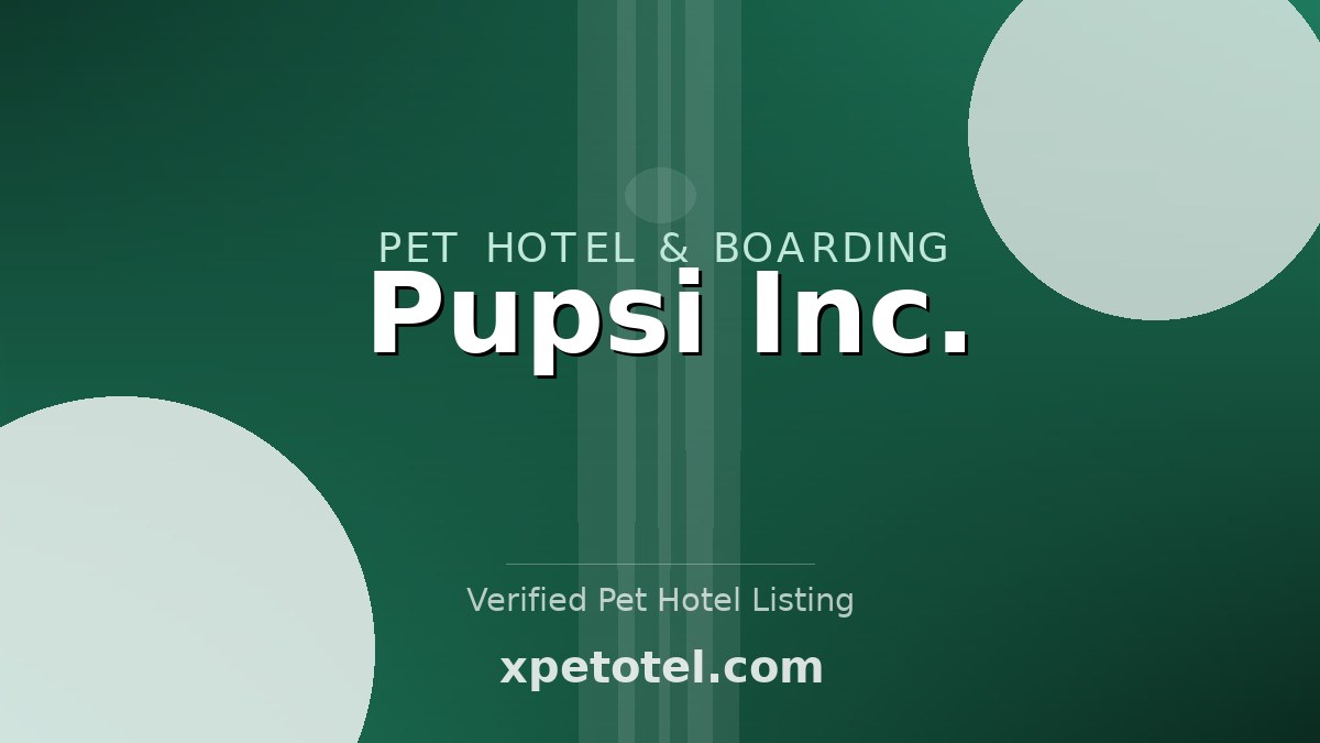 Pupsi Inc.