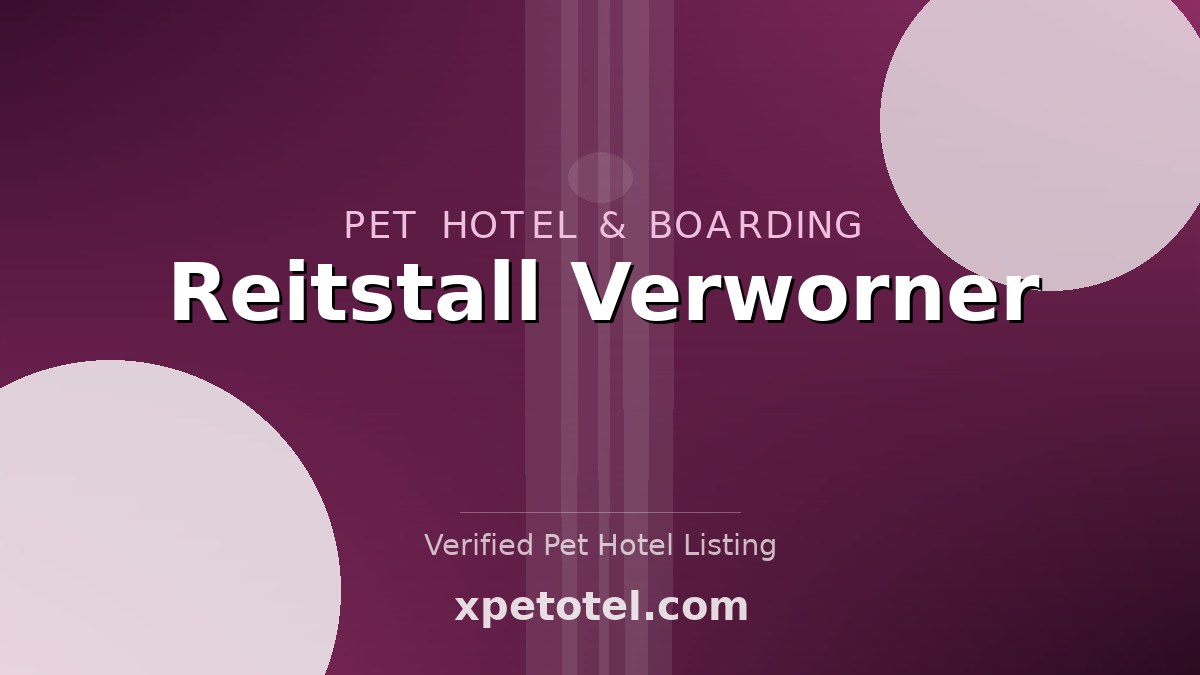 Reitstall Verworner pet hotel Wandlitz