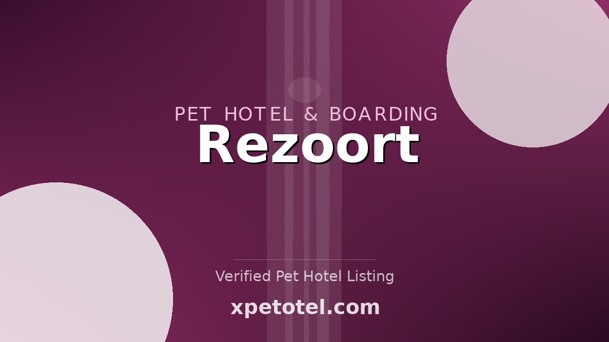 Rezoort pet hotel Puebla