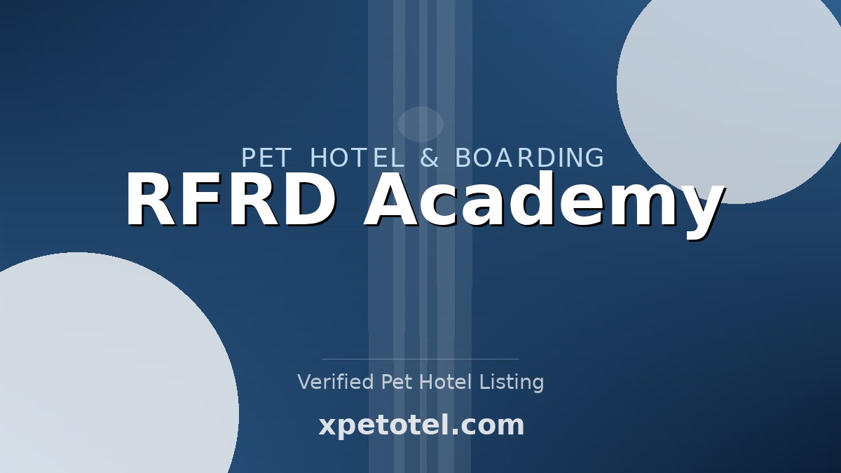 RFRD Academy pet hotel San Jose