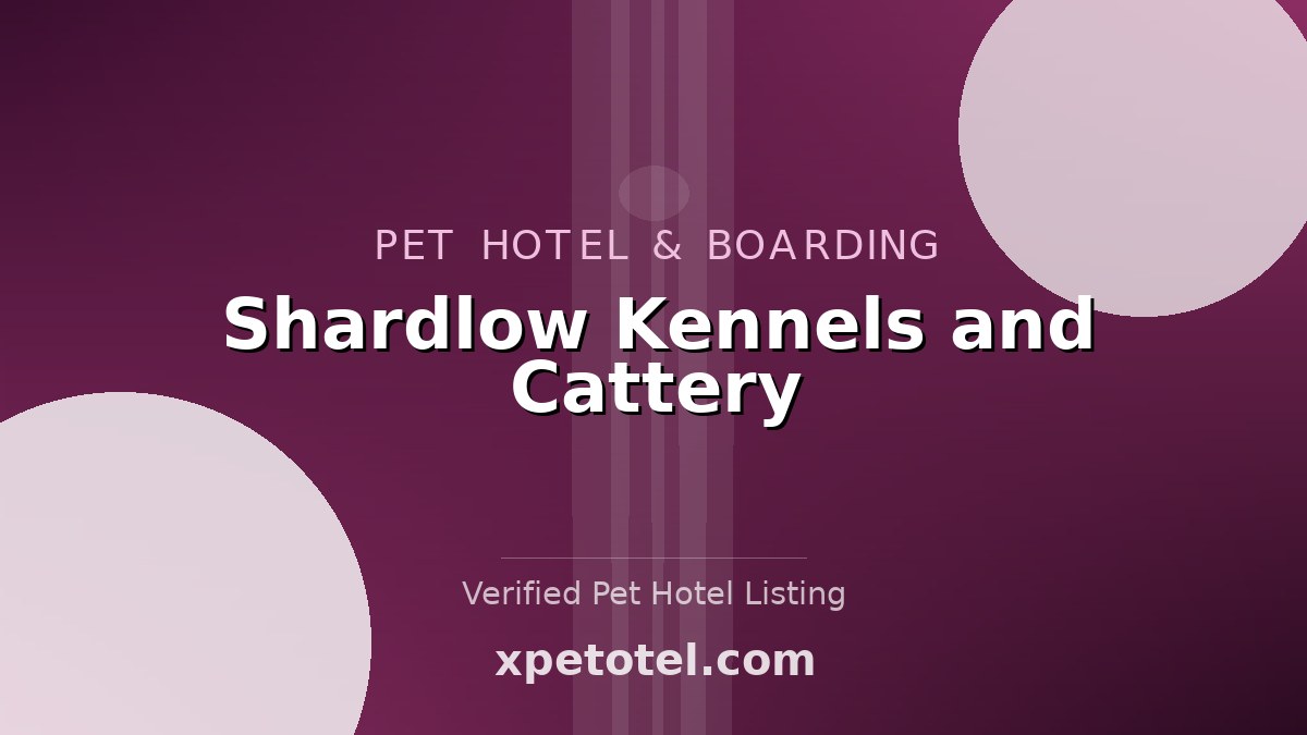 Shardlow Kennels and Cattery pet hotel Derby