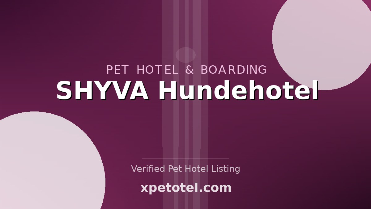 SHYVA Hundehotel pet hotel Henstedt-Ulzburg