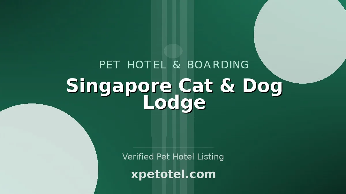 Singapore Cat & Dog Lodge
