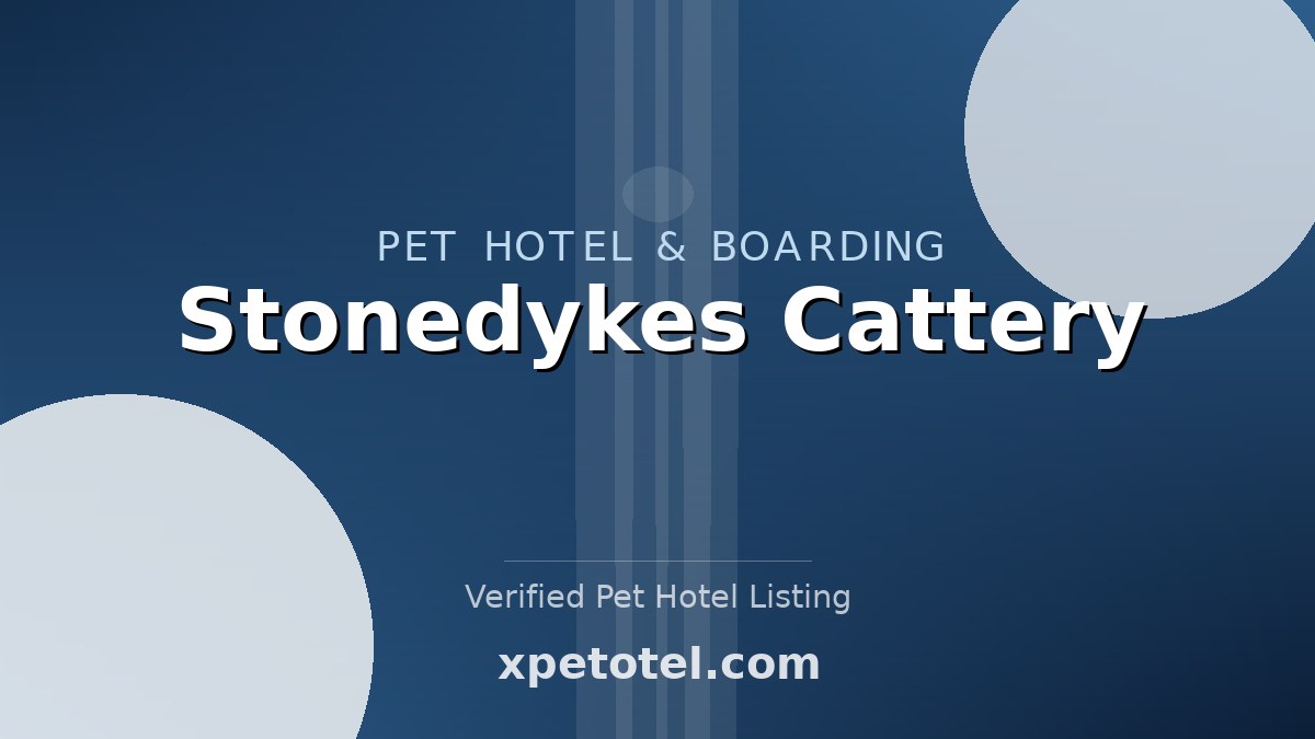 Stonedykes Cattery pet hotel Edinburgh