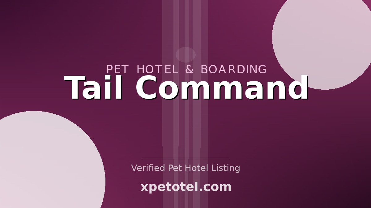 Tail Command pet hotel Springfield