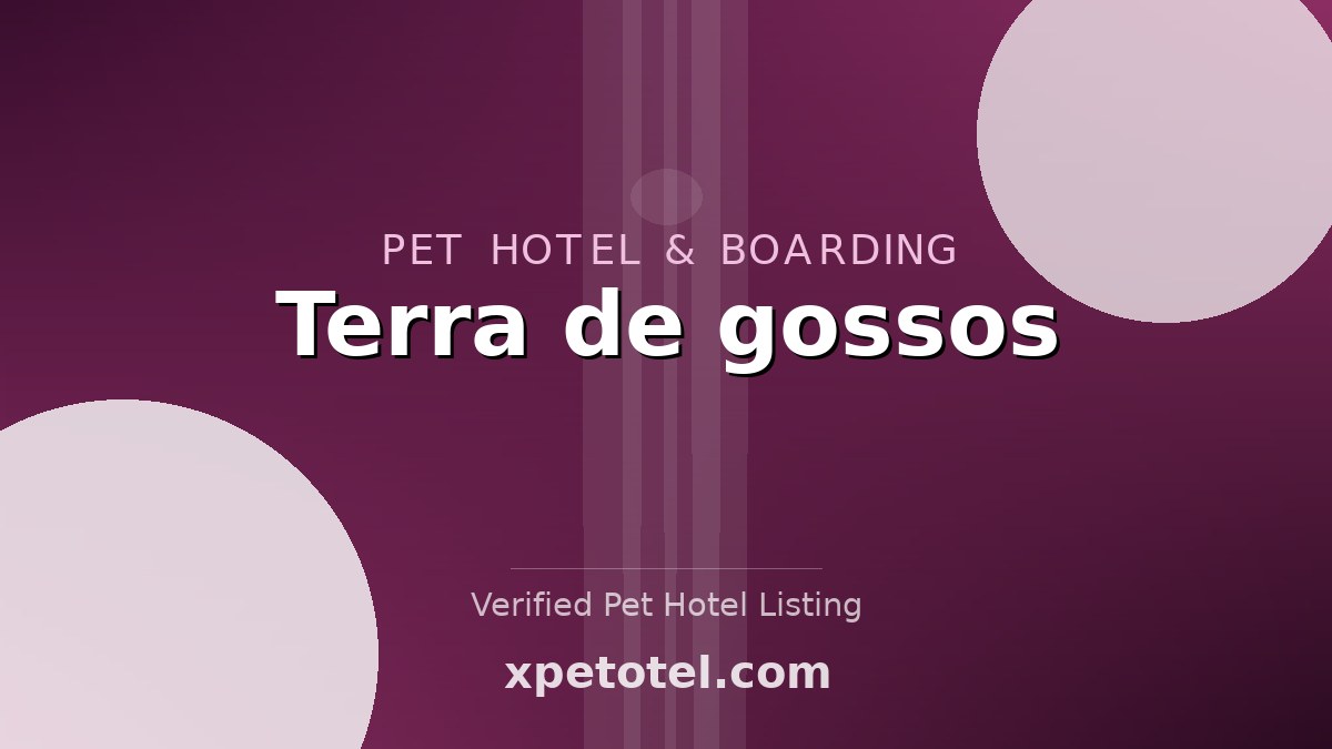Terra de gossos pet hotel Barcelona