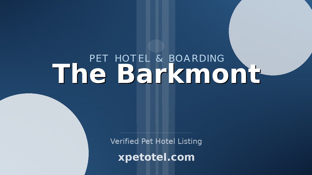 The Barkmont pet hotel Berkeley