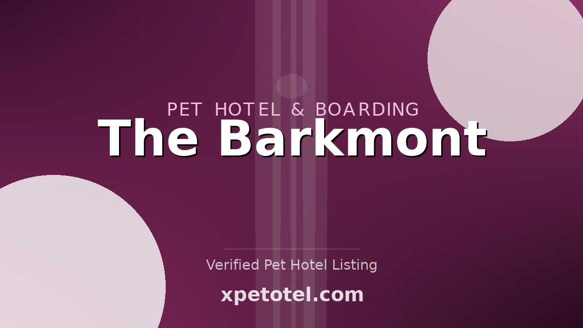 The Barkmont pet hotel Berkeley