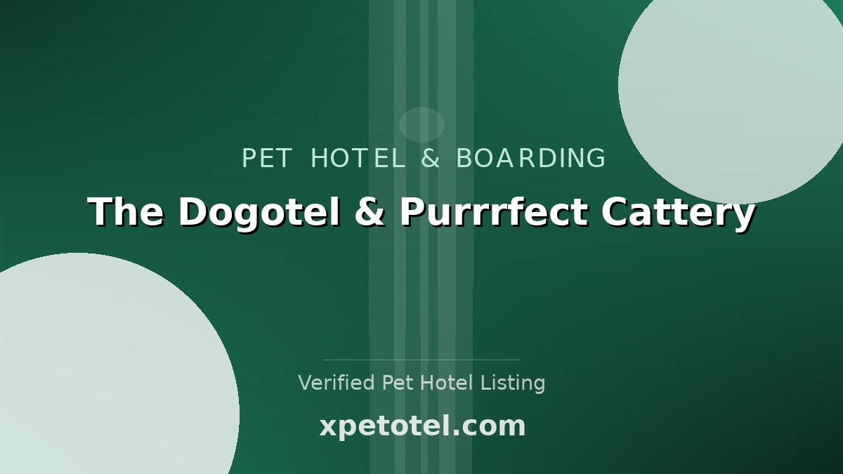 The Dogotel & Purrrfect Cattery
