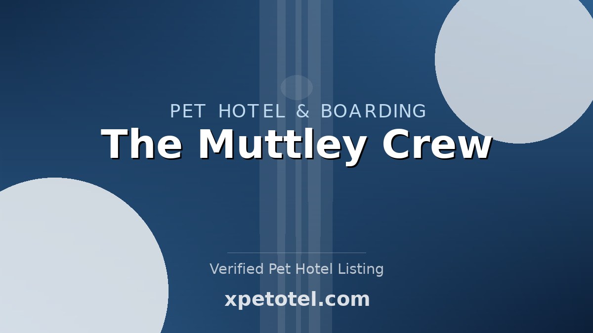 The Muttley Crew pet hotel Portland