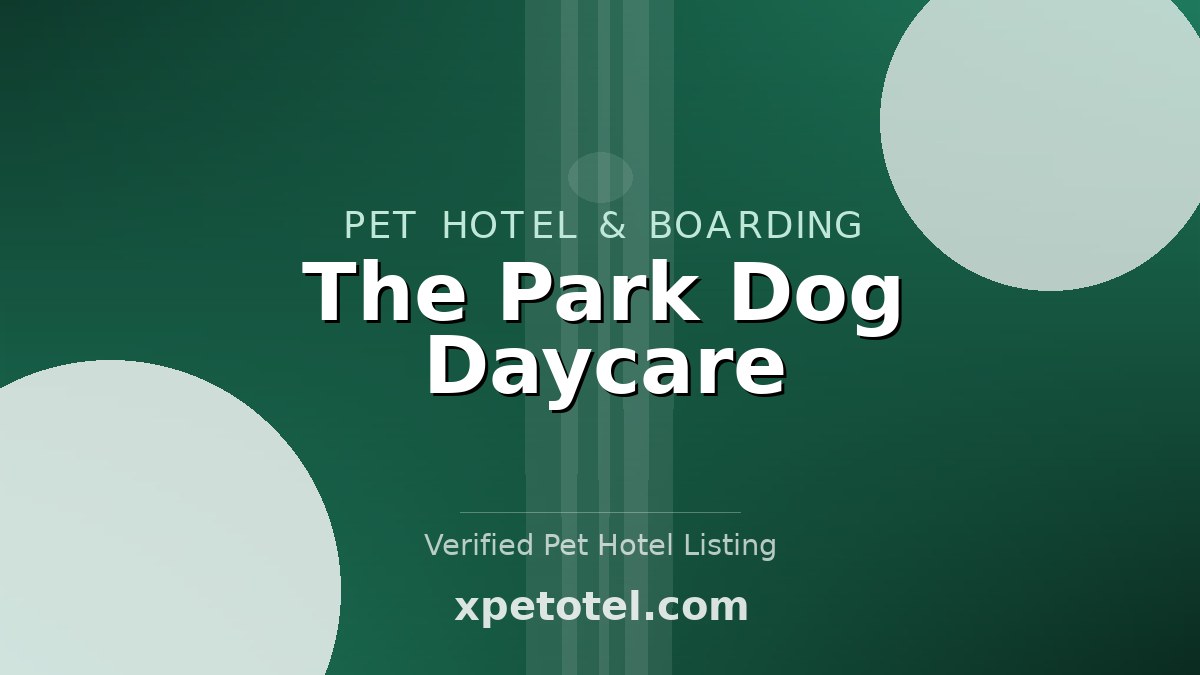 The Park Dog Daycare